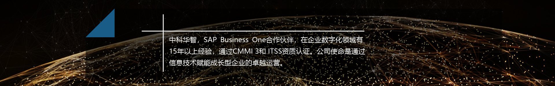 中科華智-SAP?Business?One合作伙伴-在企業(yè)數(shù)字化領(lǐng)域有15年以上經(jīng)驗